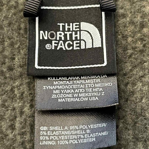 The North face Polartec Fleece Jacket Men's size Small Green - Picture 4 of 7